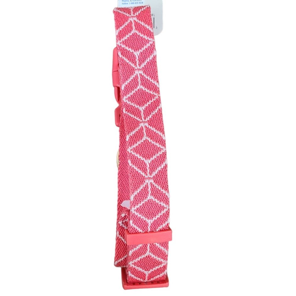 Top Paw Adjustable Large Pet Dog Collar LG Neck 18-26" Geometrical Woven Nylon - Picture 3 of 4